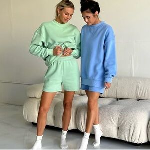 Yllw the Label Seafoam Green Sweatshirt